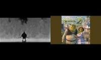 The Wistle of Death from Puss in Boots 2 vs. from Anoying Talking Animals from Shrek 2.
