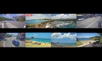 Thumbnail of 台灣南臺灣墾丁街道海灘8個即時影像直播畫面