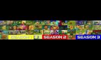 3 Seasons from Rolie Polie Olie (39 episodes played at the same time)