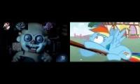 Sparta remix side by side