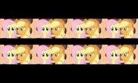 Thumbnail of MLP Sparta Remix Quadparison (V100) (Applejack X Fluttershy)