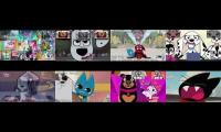 MLP vs Unikitty vs 101DS vs MMHOPH Sparta Remix Hexadecaparison