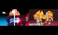 Thumbnail of FNF 3 Phantasm Sonic And MonIka And Black Anomg Us