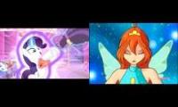 Winx Club: Bloom’s Transformation X A True, True Friend Song - My Little Pony: Friendship Is Magic