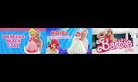 Edible Fictional Princess and Fashion Doll Cakes