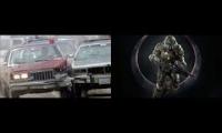 Short Time Car Chase with Quake Champion OST - Corrupted Keep