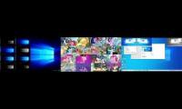 (Windows 10s 8th Anniversary Special) 16 MLP VS 2 Win10 Sparta Remix 18parison