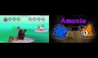Fnf Amusia 2 mashup original vs sonic