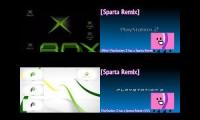 Thumbnail of (Xbox vs PlayStation Edition) Sparta Remixes Side By Side 101 (Cloudy Charm 2nd Version)