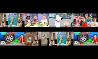 Thumbnail of donald and morgan and brian and quagmire hibbierish yelling and screaming