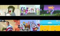 Regular Show MLP and Free Guy meets Trotro and Pou