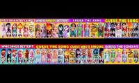 Thumbnail of Multiple Can You Guess Who Is Singing?/Who Dances Better videos in ONE MASHUP!