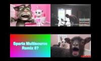 Thumbnail of Sparta remix side by side