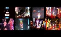 Times Square Ball Drop 2006 From Different Crowd POVs v1