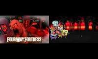 Spongebob X Four-Way Fortress