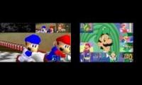 Sparta remix side by side