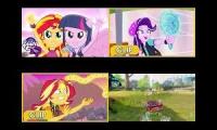 My Little Pony And Cars 2 Game The Dazzlings Juniper Montage Wallflower Blush And Professor Z Defeat