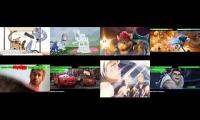 Regular Show My Little Pony Super Mario Sonic Free Guy Cars 2 Sailor Moon And Wall-E Final Battle