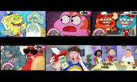 Thumbnail of hot dog guy and richard and principul brown and martin and peter and patrick mean mad