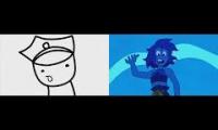 Thumbnail of Sparta remix side by side vektor