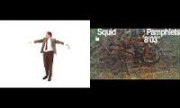 Mr. Bean dancing to Squid