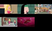 Stan and Francine and Hayley and Klaus and Roger is so mad at Steve
