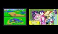 Thumbnail of Super Mario Kart Donut Plains 3 With My Little Pony Monday Blues
