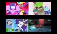 Thumbnail of Mane 6 Starlight Glimmer And Dragon Lighting Defeats Sunset Shimmer Juniper Vignette And Professor Z