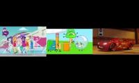 Equestria Girls Spring Breakdown Bfdia 5 And Cars 2 Lighting McQueen Squad Series