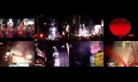 Times Square Ball Drop 2007 From Different Crowd POVs v2