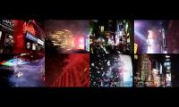 Times Square Ball Drop 2007 From Different Crowd POVs v3