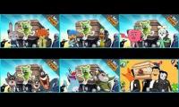 5 Multimix and Annoying Orange gummy bear mashup