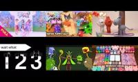 Thumbnail of Bloom2 The Treasure of Hexagon Island The Donkey UncannyStart Band The L-ementals Rainbow Vs Pink