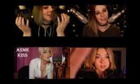 Thumbnail of ASMR mashup comp, slight sounds breath kiss ear play