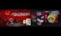 Thumbnail of Triple Trouble but its Spongebob Creepypastas vs Stardust Crusaders ft. Pico