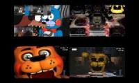 Sparta remix fnaf quadparison 6