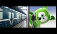 Moscow Metro vs Gummy Bear