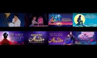 The Little Mermaid Beauty and the Beast Aladdin Cinematic Universe