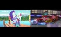 Thumbnail of ScI-Twi Sunset Shimmer’s Friends And Lighting McQueen Vs Gaea Everfree And Professor Z Final Boss
