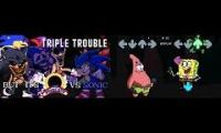 Thumbnail of Sonic and Spongebob in Triple Trouble
