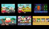 South Park - All Intros Comparison (Theme Changes)