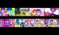 Thumbnail of Sunset Satan Professor Z The Dazzlings Midnight Sparkle And Gloriosa’s Daisy Friends Defeat 3rd Time
