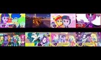 Thumbnail of Sunset Satan Professor Z The Dazzlings Midnight Sparkle And Gloriosa’s Daisy Friends Defeat 4th Time