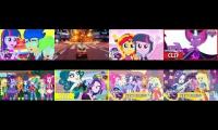 Thumbnail of Sunset Satan Professor Z The Dazzlings Midnight Sparkle And Gloriosa’s Daisy Friends Defeat 5th Time