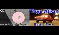Thumbnail of Regular Show And Cars 2 Space Escape Imperial Tour Battle Race