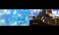 Thumbnail of wolf and frieren op together