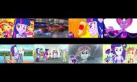 Thumbnail of Final Showdown With Sunset Satan Professor Z The Dazzlings Midnight Sparkle Gloriosa Daisy’s Friends