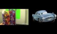 Equestria Girls Sunset Shimmer Vs Twilight Sparkle Doll With Cars 2 Finn Mcmissile Vs Professor Z