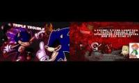 Thumbnail of Triple Trouble but Sonic.EXE, SpongeBob and Pico sing it
