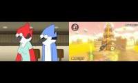 Thumbnail of Regular Show And Mario Kart Just Friends And Sweet Sweet Canyon